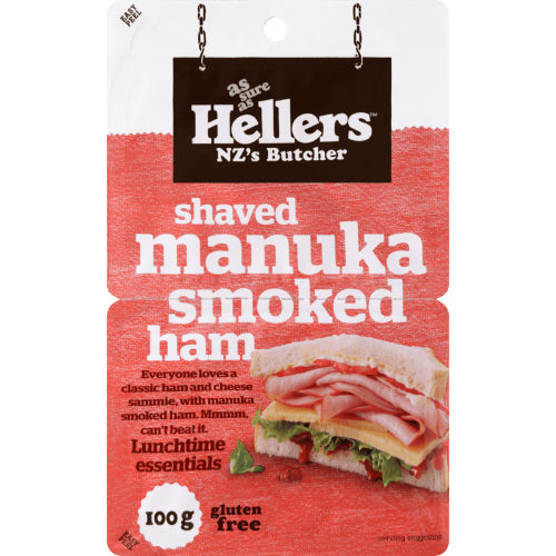 Hellers Shaved Manuka Smoked Ham
