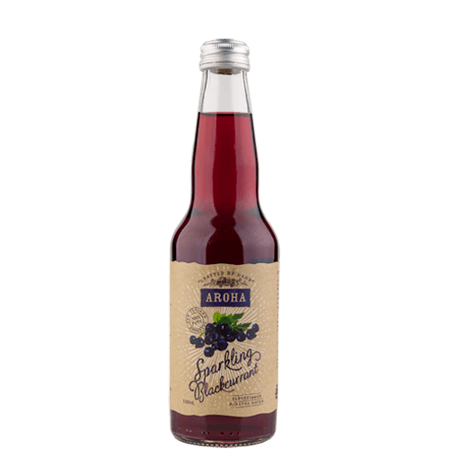 Aroha Sparkling Blackcurrant Beverage 330 mL