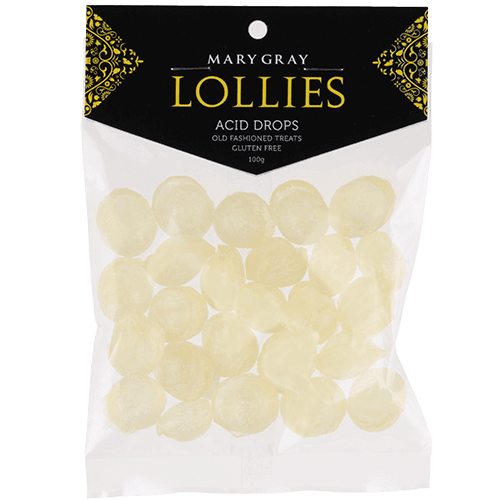 Mary Gray Acid Drops Lollies
