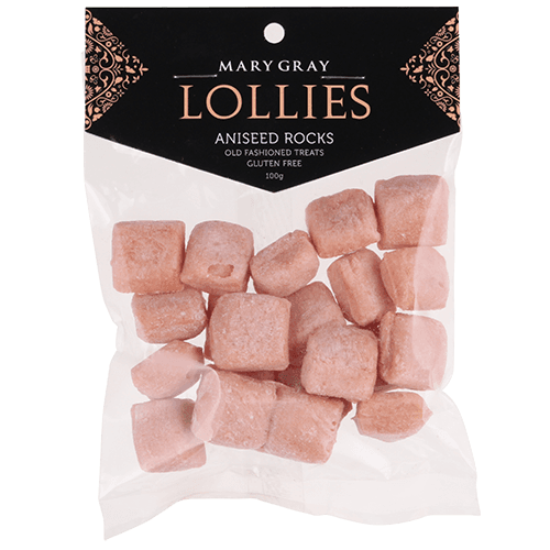 Mary Gray Aniseed Rocks Lollies