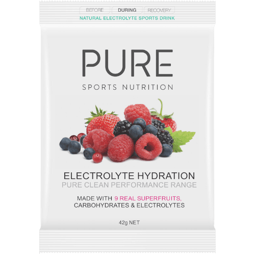 Pure Sports Nutrition 9 Superfruits Electrolyte Hydration Sachet