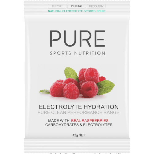 Pure Sports Nutrition Raspberry Electrolyte Hydration Sachet