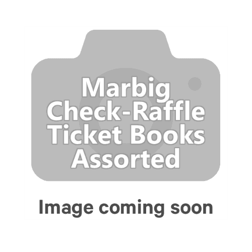 Marbig Check-Raffle Ticket Books Assorted 4 each