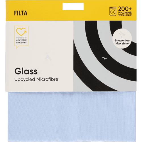 Filta Glass Upcylced Microfibre Cleaning Cloth