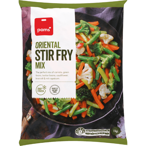 Pams Oriental Stir Fry Mix