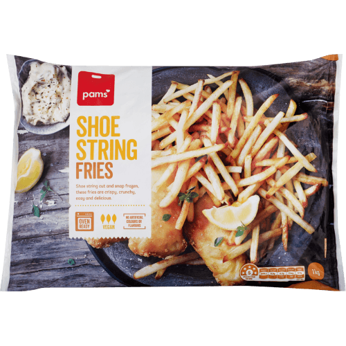Pams Shoe String Fries 1 kg