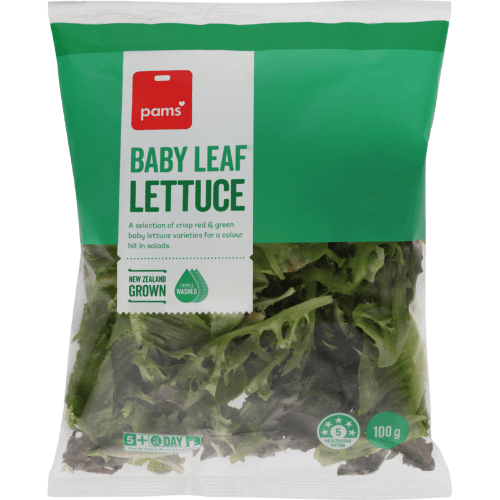 Pams Baby Leaf Lettuce 100 g