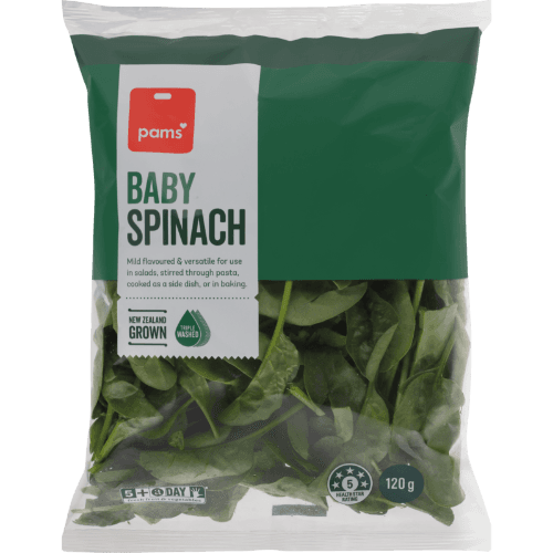 Pams Baby Spinach 120 g