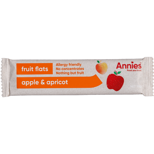 Annies Apple & Apricot Fruit Flats
