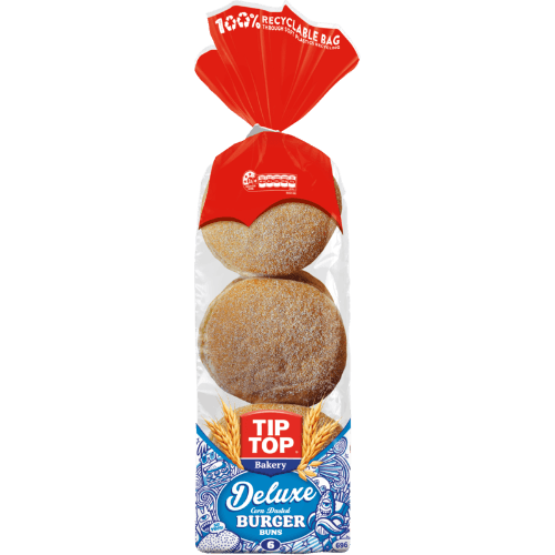 Tip Top Deluxe Hamburger Buns