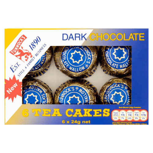 Tunnocks Dark Chocolate Tea Cakes