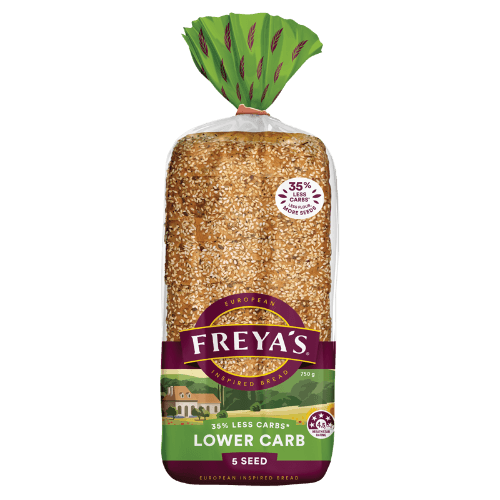 Freya's Lower Carb 5 Seed Bread