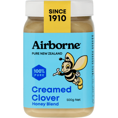 Airborne Creamed Clover Honey