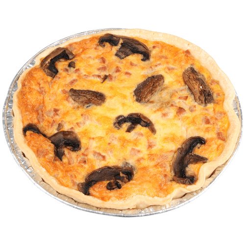 Small Mushroom Quiche
