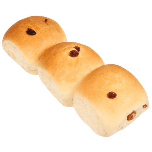 Sultana Buns 3 pack