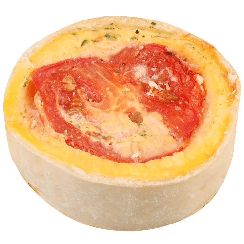 Small Bacon & Tomato Quiche