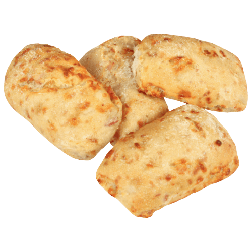 Bacon Cheese & Onion Rolls 4 pack