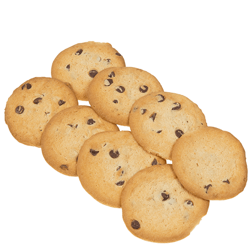 Chewy Choc Chip Cookies 8 pack