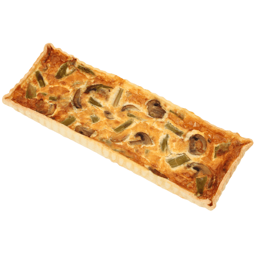 Asparagus & Mushroom Quiche