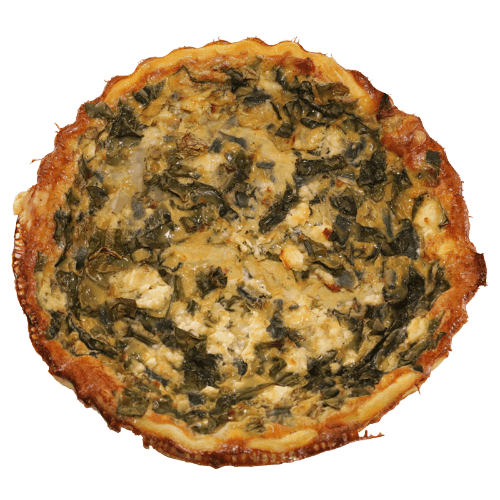 Spinach & Feta Family Quiche