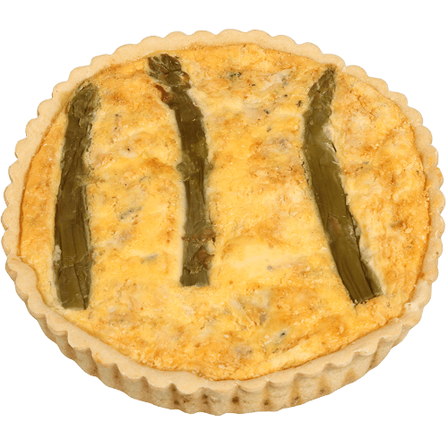 Salmon & Asparagus Quiche