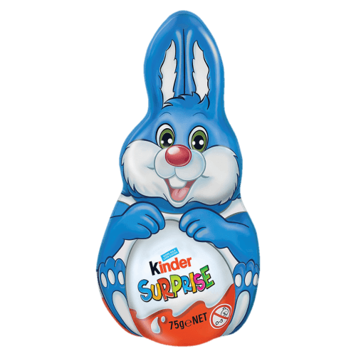 Kinder Blue Easter Bunny