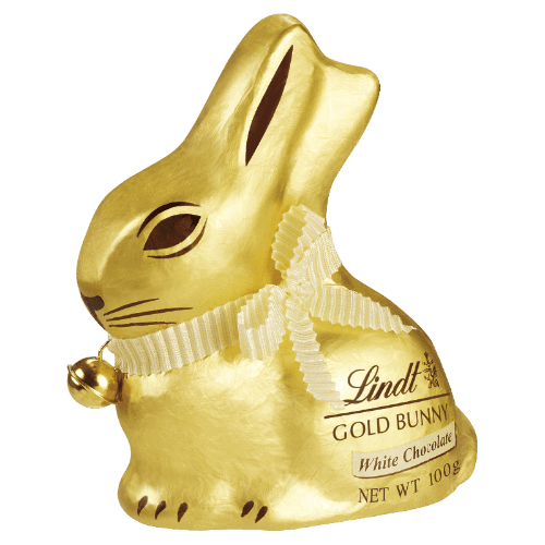 Lindt Gold White Chocolate Bunny
