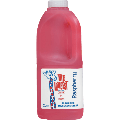 Longest Drink Raspberry Milkshake Syrup 2 L