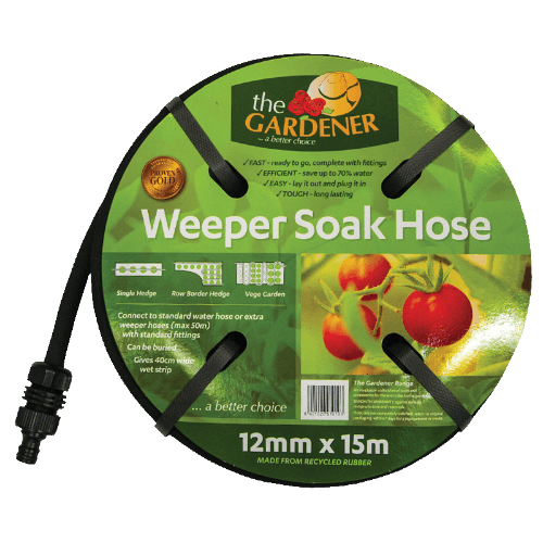 The Gardener Weeper Soak Hose 12mm