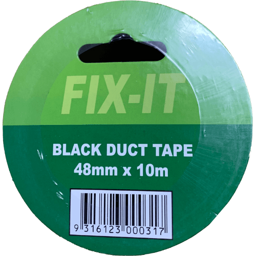 Fix It Today Black Duct Tape 48mm wide