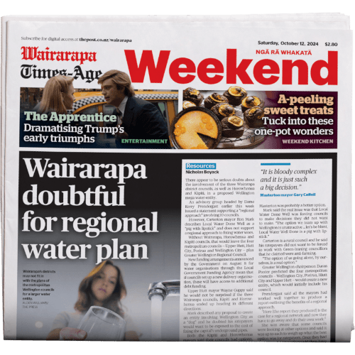 Wairarapa Times-Age Weekend Newspaper