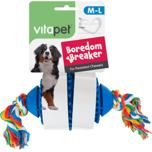 VitaPet Boredom Breaker Dog Toy Medium Large