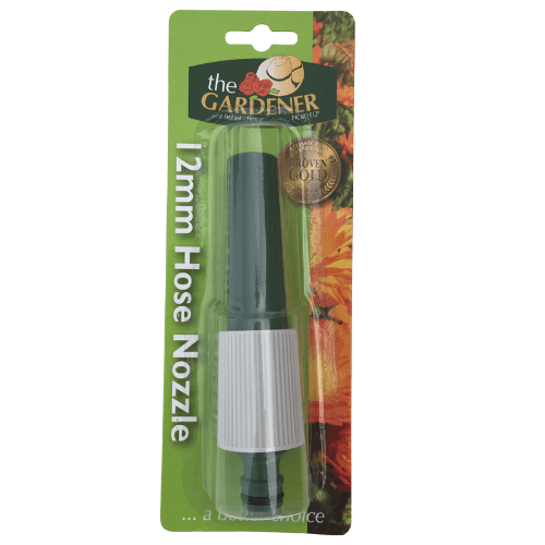 The Gardener 12mm Plastic Hose Nozzle
