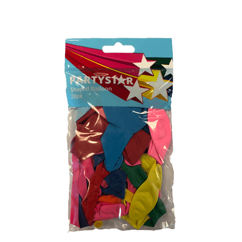 Korbond Party Star Shaped Balloons 28 pack