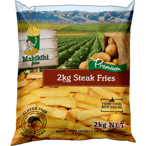 Makikihi Premium Frozen Potato Steak Fries