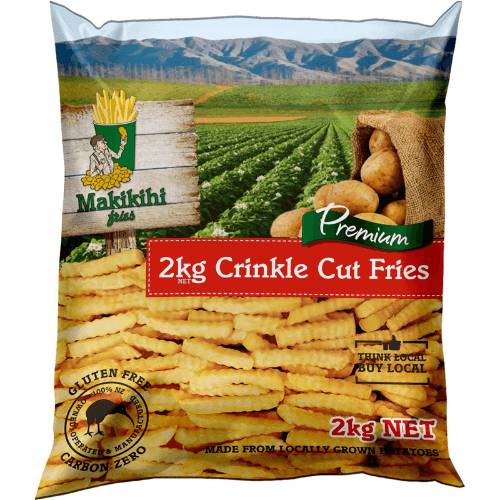 Makikihi Premium Frozen Potato Crinkle Cut Fries