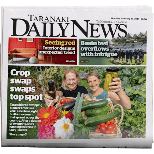 Taranaki Daily News Newspaper (Monday-Friday)