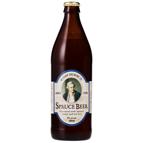 Wigram Brewing Co James Cook Spruce Beer 500 mL