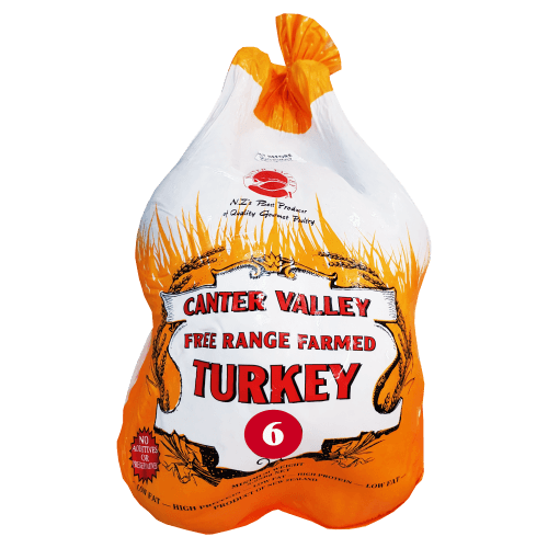 Canter Valley Free Range Farmed Turkey Size 6 Frozen 5.75 kg