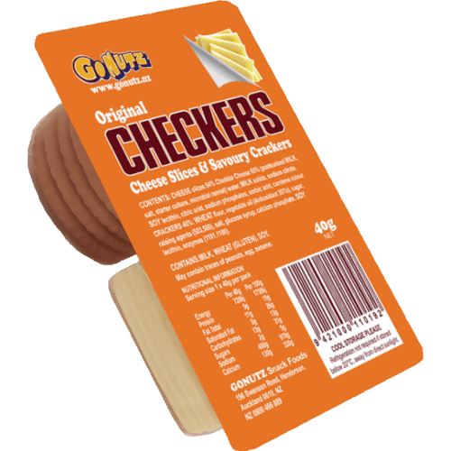 Gonutz Checkers Original Cheese & Crackers