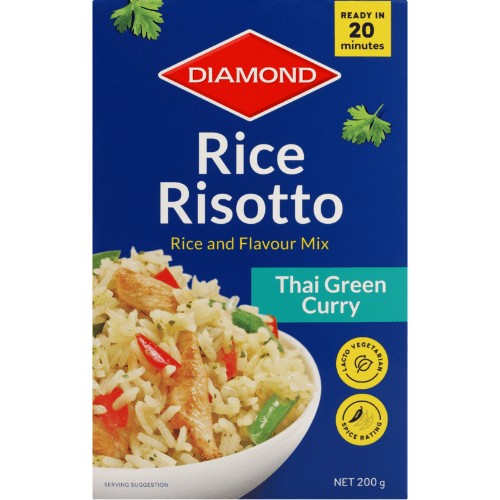 Diamond Thai Green Curry Rice Risotto Rice & Flavour Mix