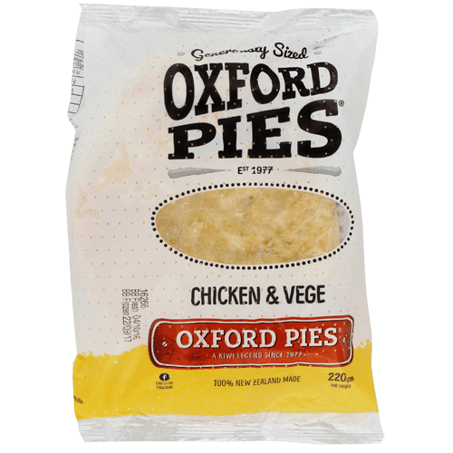 Oxford Pies Chicken & Vegetable Pie