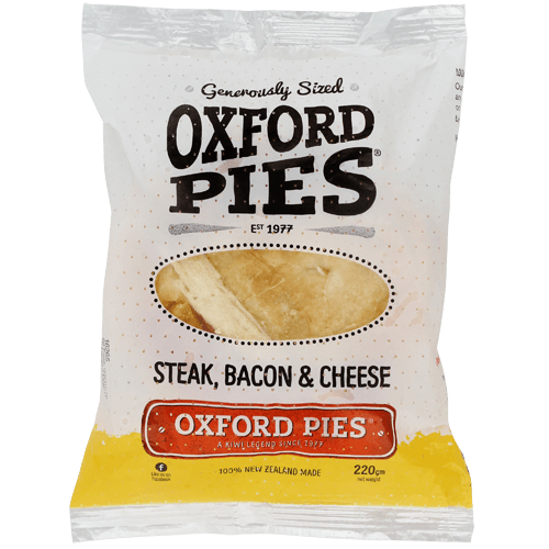 Oxford Pies Steak Bacon & Cheese Pie