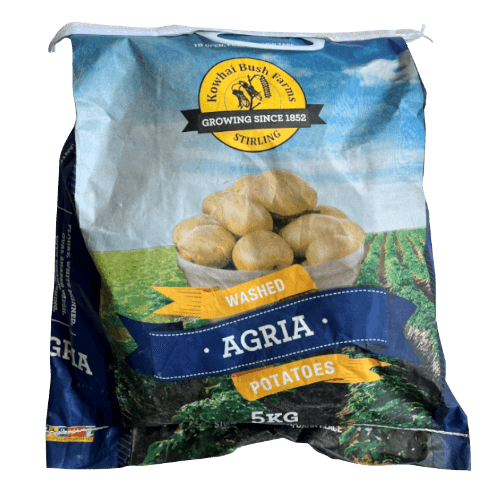 Kowhai Bush Farms Washed Agria Potatoes