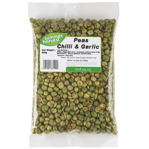 Summer Harvest Chilli & Garlic Peas