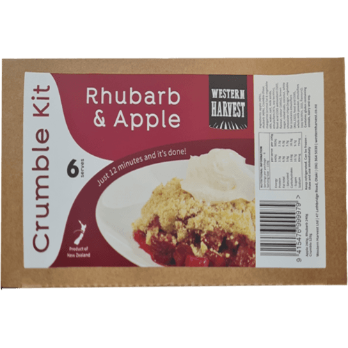 Apple & Rhubarb Crumble Kit
