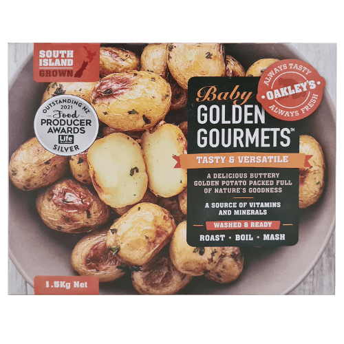 Oakleys Golden Gourmets Potatoes