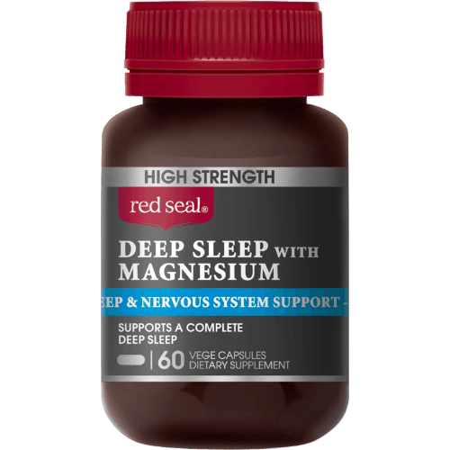 Red Seal Deep Sleep With Magnesium Vege Capsules