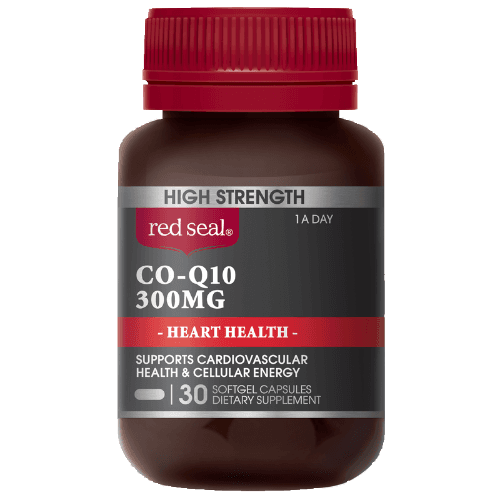 Red Seal Co-Q10 300mg Softgel Capsules