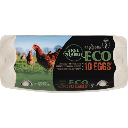 Zealand Farms Free Range Size 7 Eco Eggs